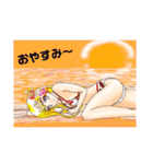 頑張る巫女お姉さん16（個別スタンプ：2）