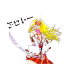頑張る巫女お姉さん16（個別スタンプ：4）