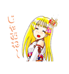 頑張る巫女お姉さん16（個別スタンプ：15）