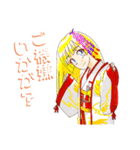 頑張る巫女お姉さん16（個別スタンプ：17）