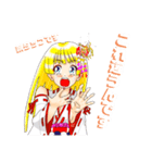 頑張る巫女お姉さん16（個別スタンプ：28）
