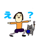ねことヨガと私（個別スタンプ：11）