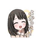 好きな人に送る♡かわいい女の子のスタンプ（個別スタンプ：3）