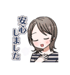 好きな人に送る♡かわいい女の子のスタンプ（個別スタンプ：22）