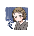 好きな人に送る♡かわいい女の子のスタンプ（個別スタンプ：24）