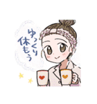 好きな人に送る♡かわいい女の子のスタンプ（個別スタンプ：32）