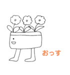 色々なキャラ：日常スタンプ（個別スタンプ：1）