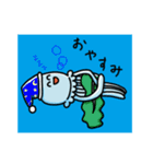 流されやすいクラゲ（個別スタンプ：12）