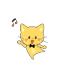ねこまるぴょん（黄色い猫）の動くスタンプ（個別スタンプ：22）
