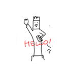 絵ベタスタンプver.2（個別スタンプ：15）