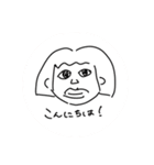 絵ベタスタンプver.2（個別スタンプ：25）