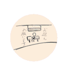 絵ベタスタンプver.2（個別スタンプ：33）