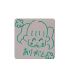 男の子・女の子の癒やされスタンプ（個別スタンプ：3）