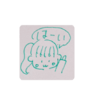 男の子・女の子の癒やされスタンプ（個別スタンプ：6）