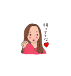 京都の彼女（個別スタンプ：14）