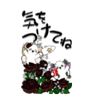【Big】シーズー犬26『薔薇の妖精かな？』（個別スタンプ：22）