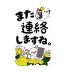【Big】シーズー犬26『薔薇の妖精かな？』（個別スタンプ：35）