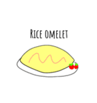 ご飯ver.（個別スタンプ：1）
