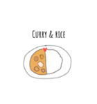 ご飯ver.（個別スタンプ：5）