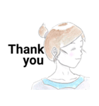 かんたん英語メインスタンプ（個別スタンプ：3）