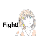 かんたん英語メインスタンプ（個別スタンプ：7）