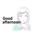 かんたん英語メインスタンプ（個別スタンプ：15）