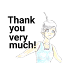 かんたん英語メインスタンプ（個別スタンプ：27）