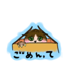 手書き風『猫スタンプ』（個別スタンプ：10）