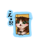 手書き風『猫スタンプ』（個別スタンプ：11）