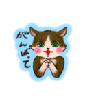 手書き風『猫スタンプ』（個別スタンプ：14）