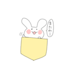 ポケットうさぎぽけ丸（個別スタンプ：20）