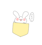 ポケットうさぎぽけ丸（個別スタンプ：23）