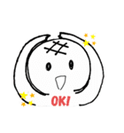 おもちくんときすけ！①（個別スタンプ：5）
