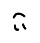 文字だけ～（個別スタンプ：9）