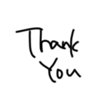 文字だけ～（個別スタンプ：15）