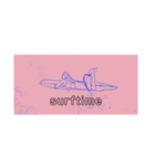 ゆるめ サーフィンとか（個別スタンプ：11）