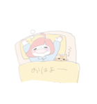 猫とわたしと。（個別スタンプ：4）