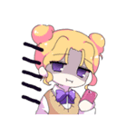 きらきらかわいいおんなのこたち（個別スタンプ：11）