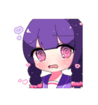きらきらかわいいおんなのこたち（個別スタンプ：14）