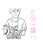 なんでそんなこと言うん（個別スタンプ：3）