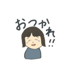 1番使える女の子のスタンプ（個別スタンプ：7）
