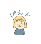 1番使える女の子のスタンプ（個別スタンプ：19）