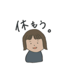 1番使える女の子のスタンプ（個別スタンプ：22）