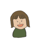 1番使える女の子のスタンプ（個別スタンプ：34）