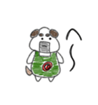 おにぎりいぬのスタンプ（個別スタンプ：16）