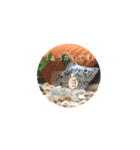 お魚さんたちの日常（個別スタンプ：4）