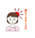 鍼灸師・マッサージ師・看護師(女性)（個別スタンプ：8）