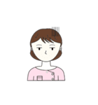 鍼灸師・マッサージ師・看護師(女性)（個別スタンプ：40）