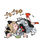 ネコミミちゃんとハチワレ2（個別スタンプ：13）