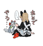 ネコミミちゃんとハチワレ2（個別スタンプ：14）